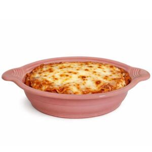 Fiestaware Fiesta Individual Casserole Dish Bake Bakeware Baking CERAMIC PINK